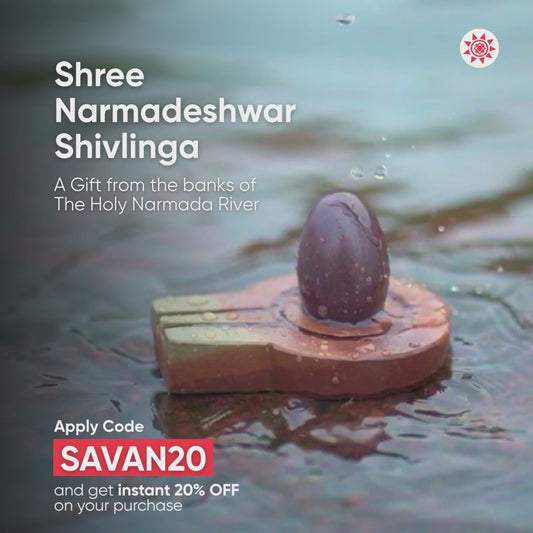 Shree Narmadeshwar Shivlinga - Original Narmadeshwar Shivling from Omkareshwara Jyotirlinga Ghat
