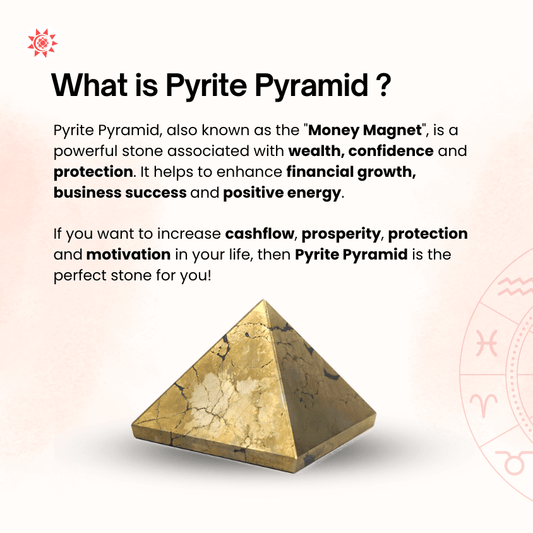 Pyrite Pyramid Bracelet Combo for Abundance, Energy, and Prosperity - Prashna Kundli Astrology product and vedic astrology