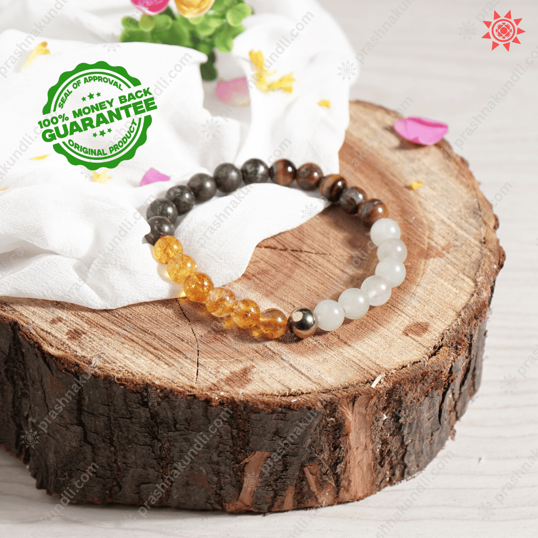 Money Magnet Bracelet for Attracting Wealth and Prosperity - Prashna Kundli Astrology product and vedic astrology