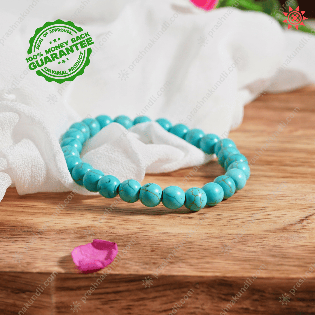 Firoza Bracelet - Prashna Kundli Astrology product and vedic astrology