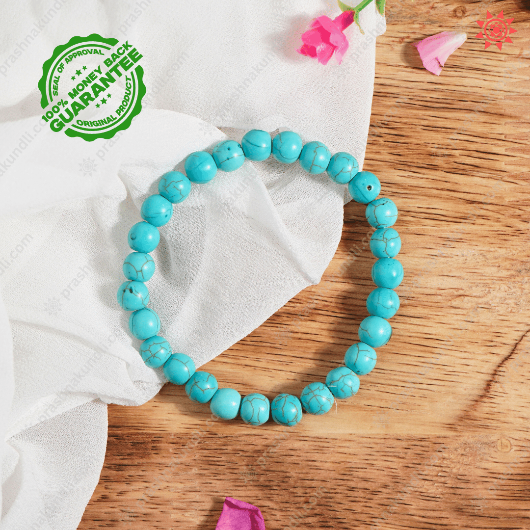 Firoza Bracelet - Prashna Kundli Astrology product and vedic astrology
