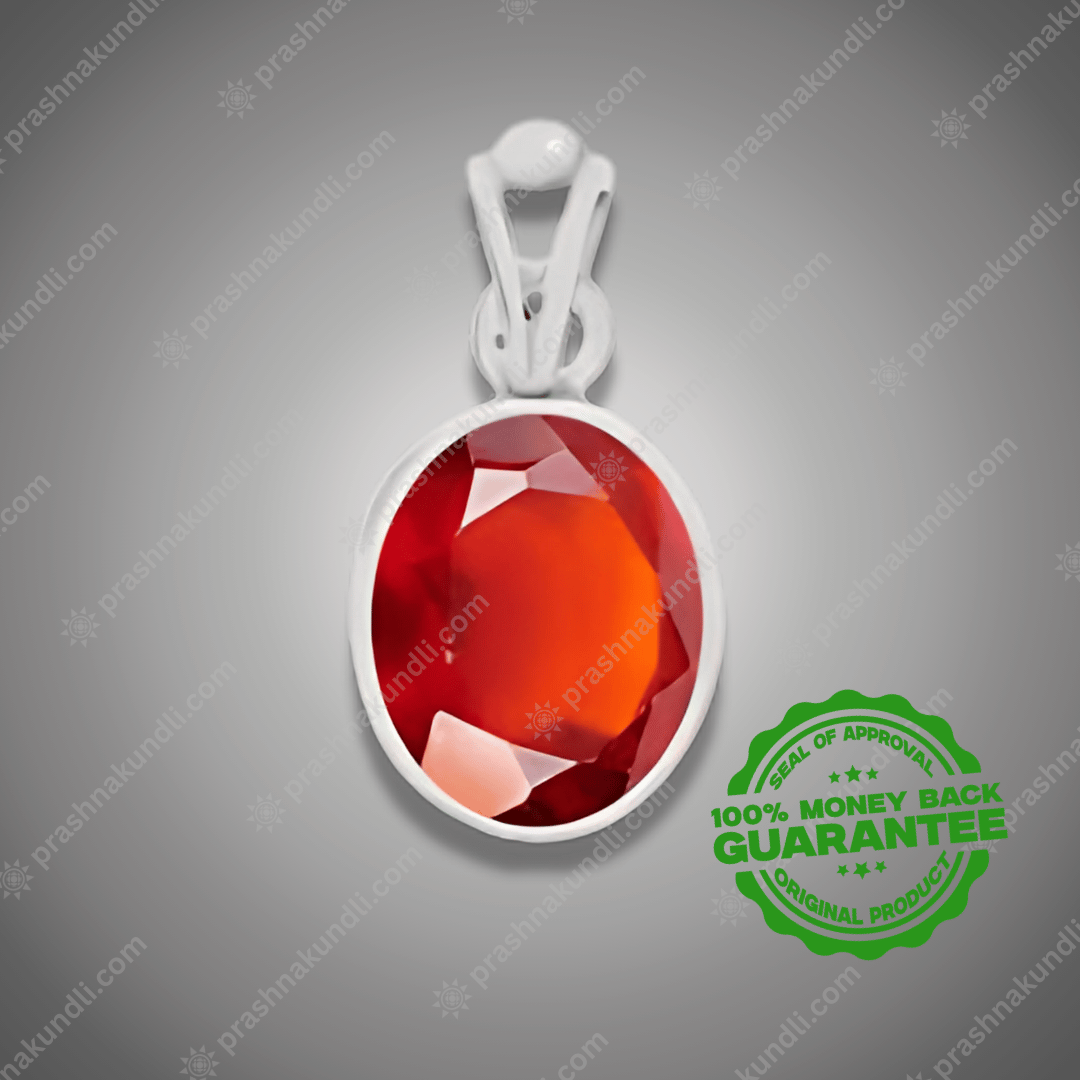 Hessonite Gomed Gemstone for Healing and Positive Energy - Prashna Kundli Astrology product and vedic astrology