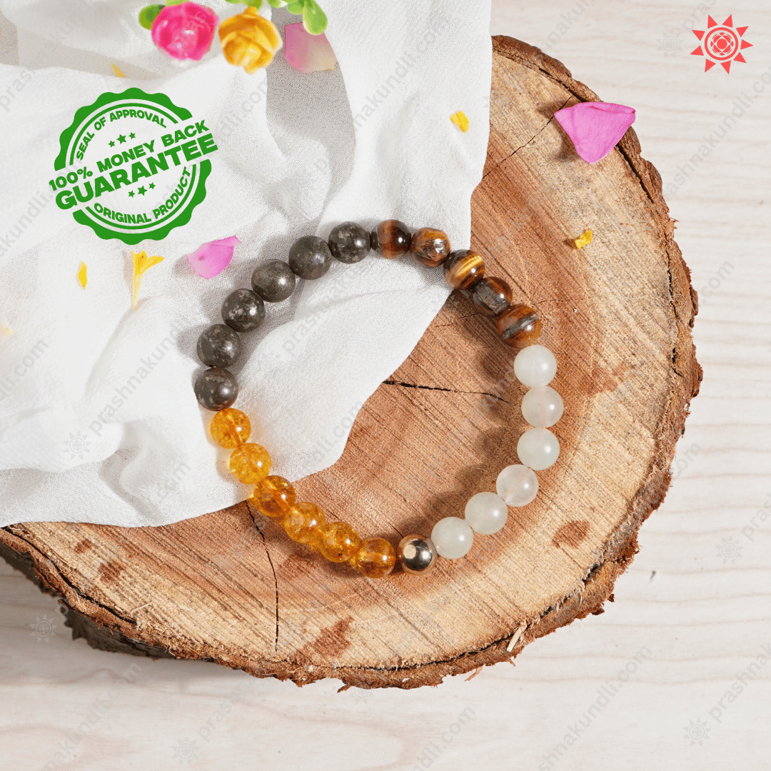 Money Magnet Bracelet for Attracting Wealth and Prosperity - Prashna Kundli Astrology product and vedic astrology