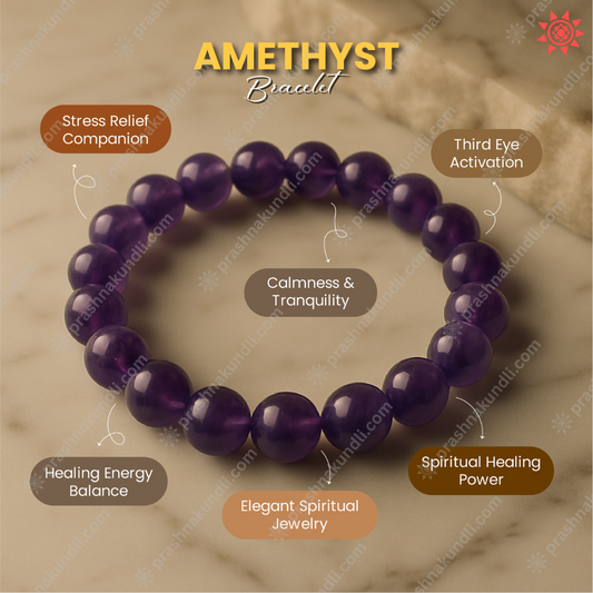 Amethyst bracelet benefits