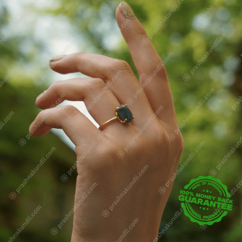Blue Sapphire Gemstone - Prashna Kundli Astrology product and vedic astrology