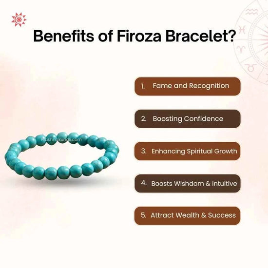 Firoza Bracelet - Prashna Kundli Astrology product and vedic astrology