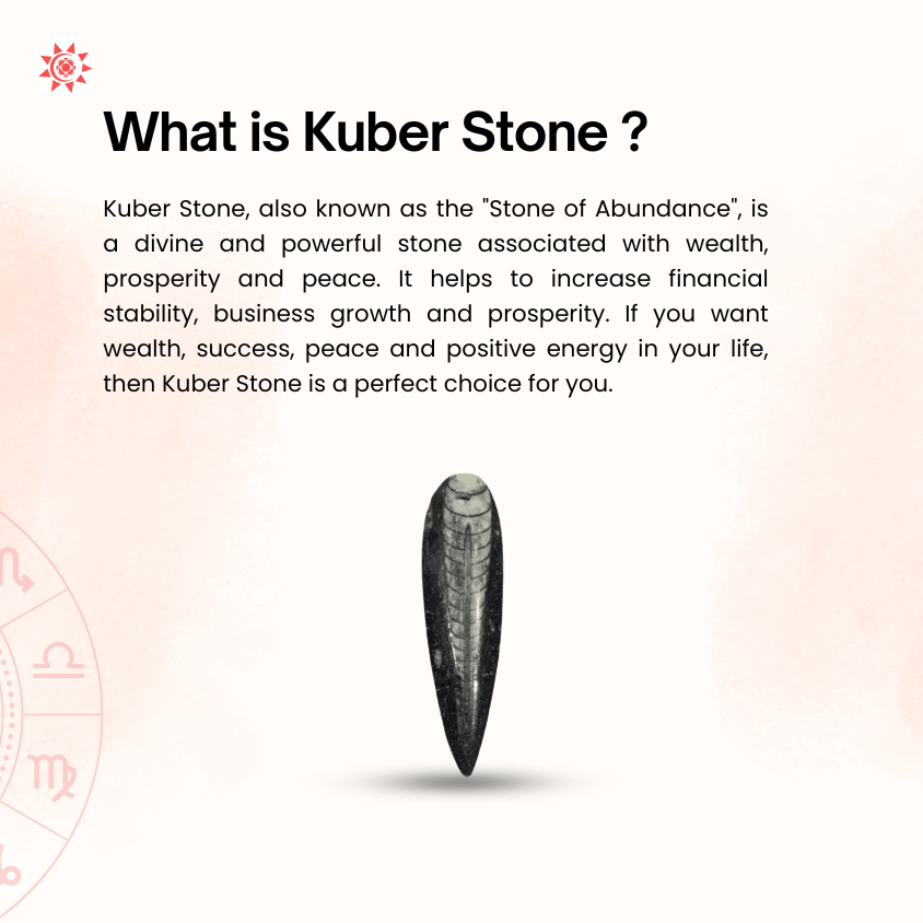 Kuber Stone: Enhance Prosperity and Abundance in Your Life - Prashna Kundli Astrology product and vedic astrology