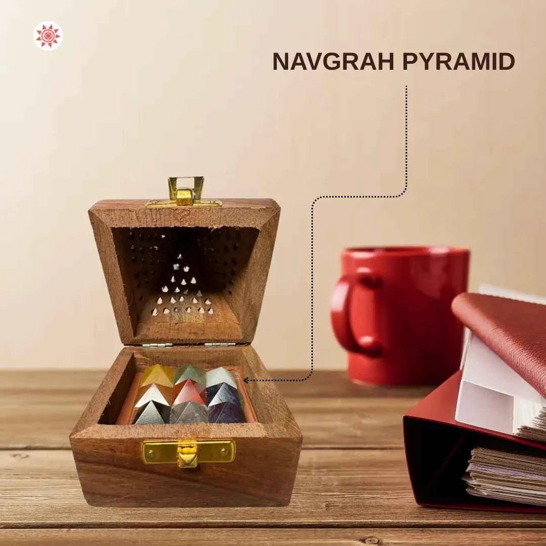 Multifunctional Wooden Incense Box Holder - Prashna Kundli Astrology product and vedic astrology