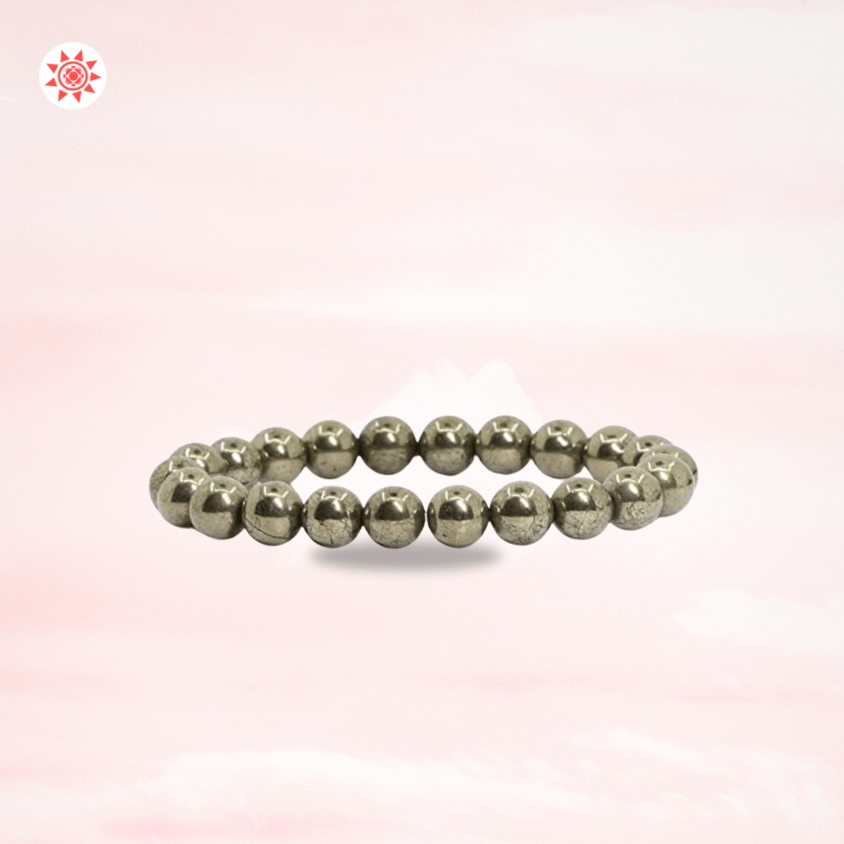 Pyrite Bracelet for Energy Boost and Positive Vibes - Enhance Your Aura - Prashna Kundli Astrology product and vedic astrology