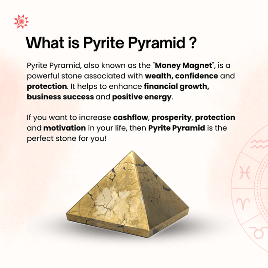 Pyrite Pyramid Bracelet Combo for Abundance, Energy, and Prosperity - Prashna Kundli Astrology product and vedic astrology